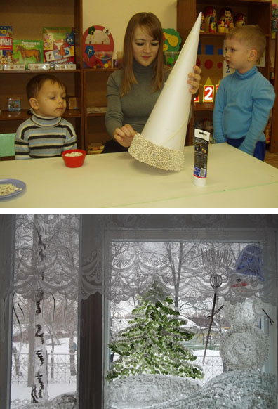 В дошкольных учреждениях города Шумерли заработали мастерские Деда Мороза